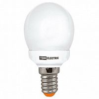 Лампа энергосберегающая КЛЛ-G45-11 Вт-4000 К–Е14 |  код. SQ0323-0156 |  TDM